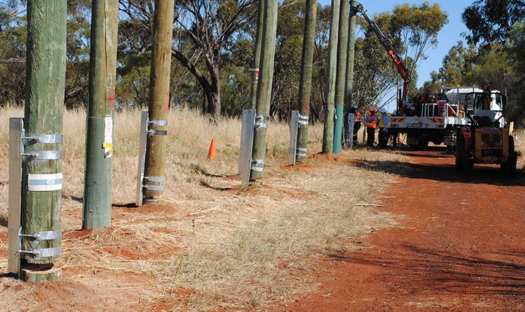 Sustainable replacement power poles